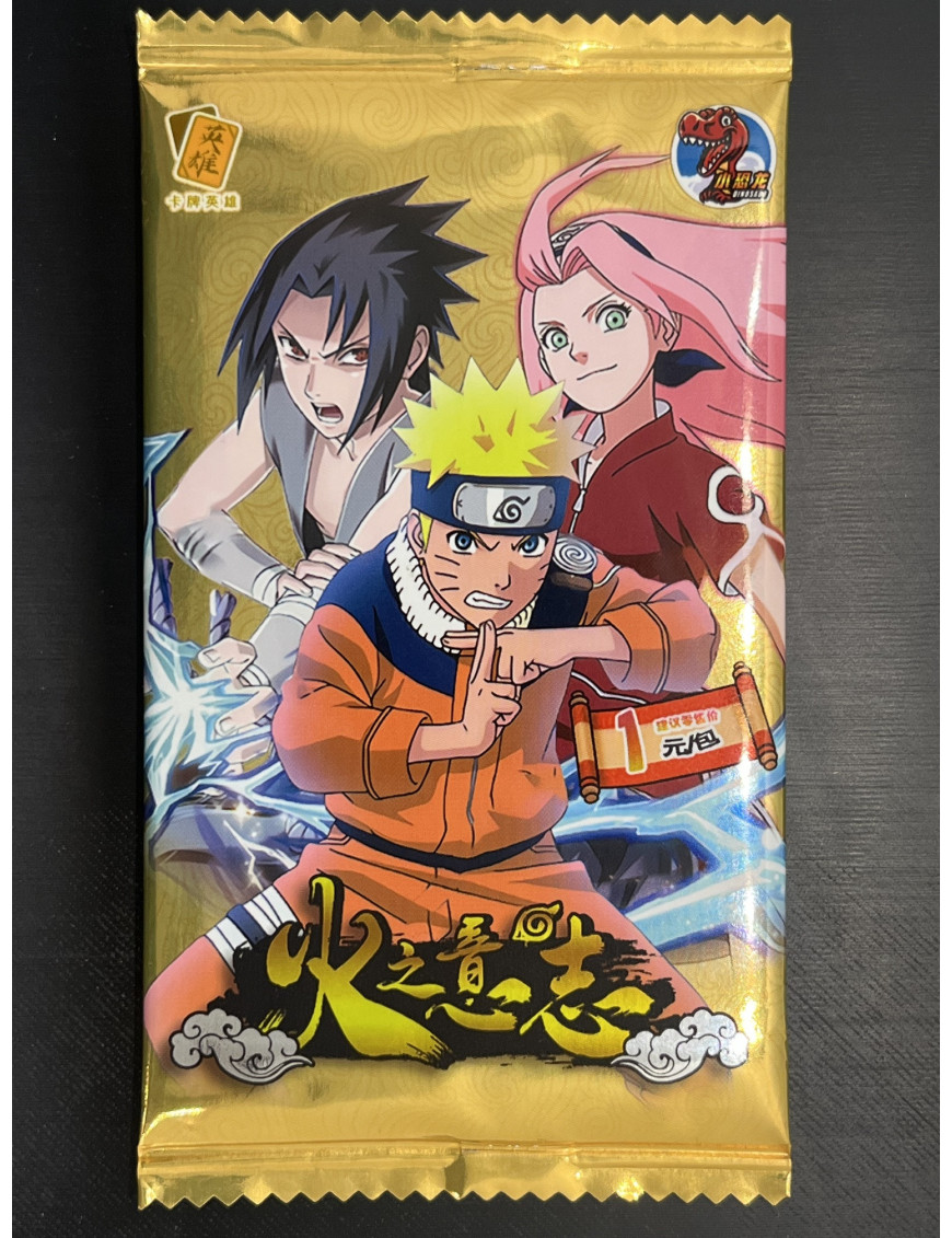 Naruto Tcg Booster Action Adventure Anime HY-1101 Chinois