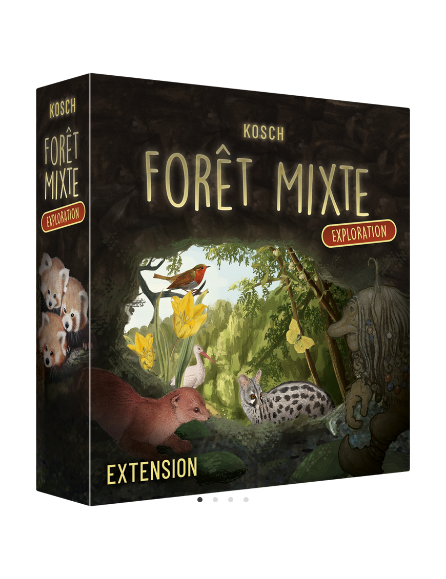 Forêt Mixte extension Exploration FR Lookout Games