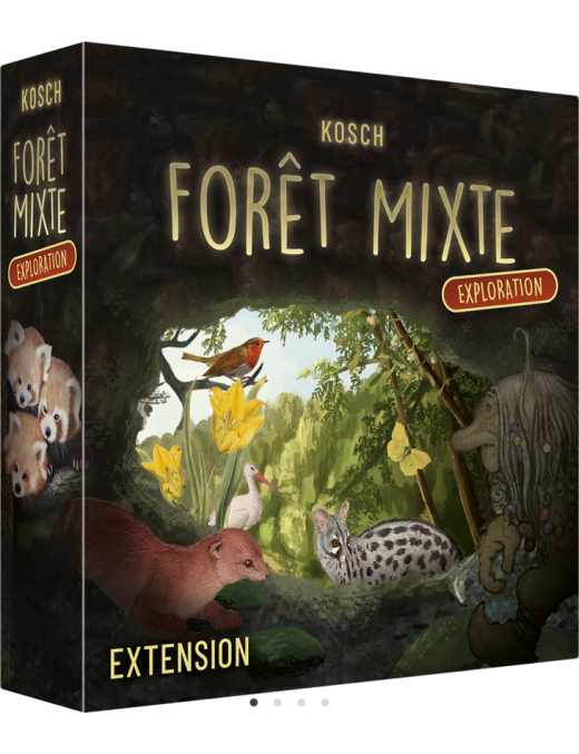 Forêt Mixte extension Exploration FR Lookout Games