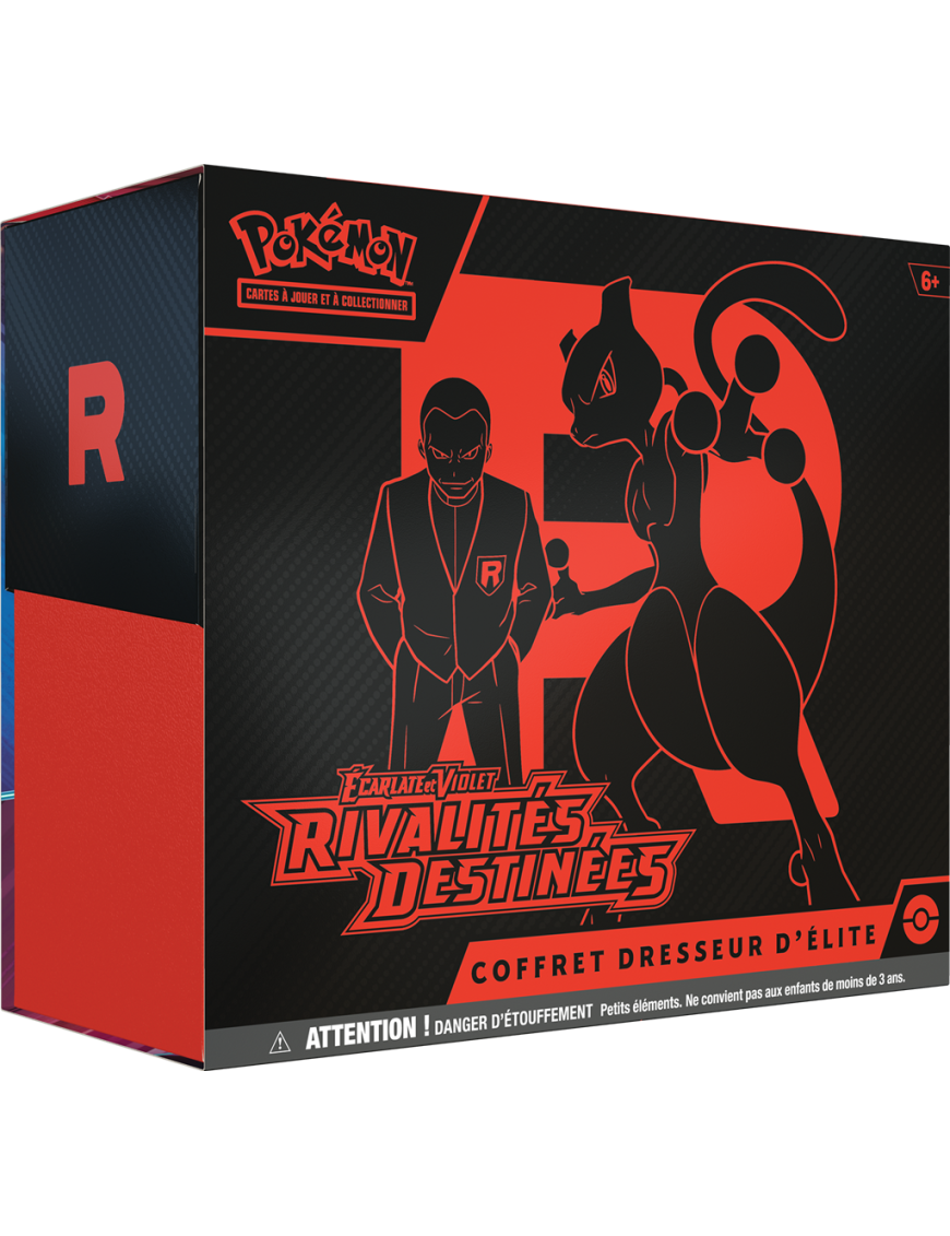 Pokemon Rivalités Destinées : Écarlate et Violet Coffret Dresseur D'elite EV10 FR