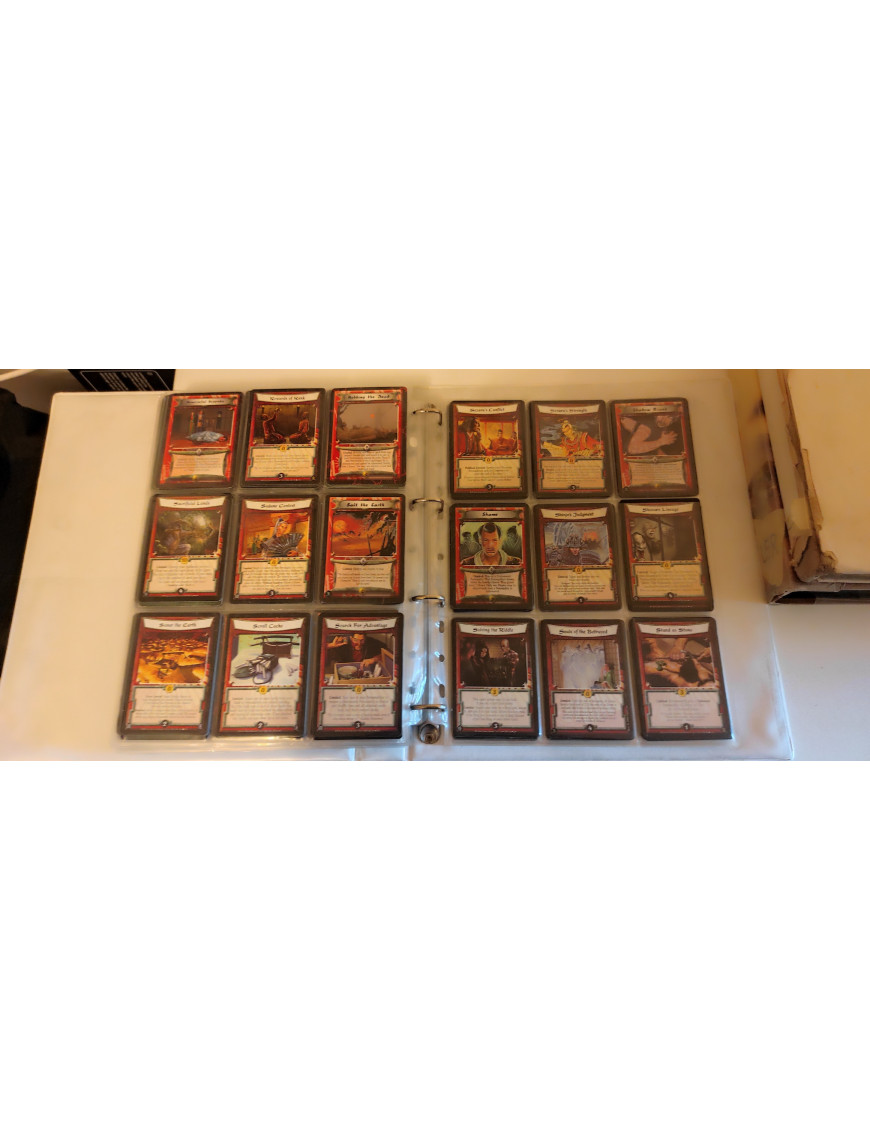AEG L5R CCG Legend of the Five Rings 200+ cards Portfolio 26 French and English.