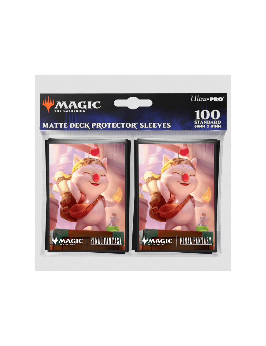 Sleeves Magic x100 Final Fantasy Moogle Merchant UltraPro