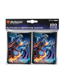 Sleeves Magic x100 Final Fantasy  Bahamut and Ifrit UltraPro
