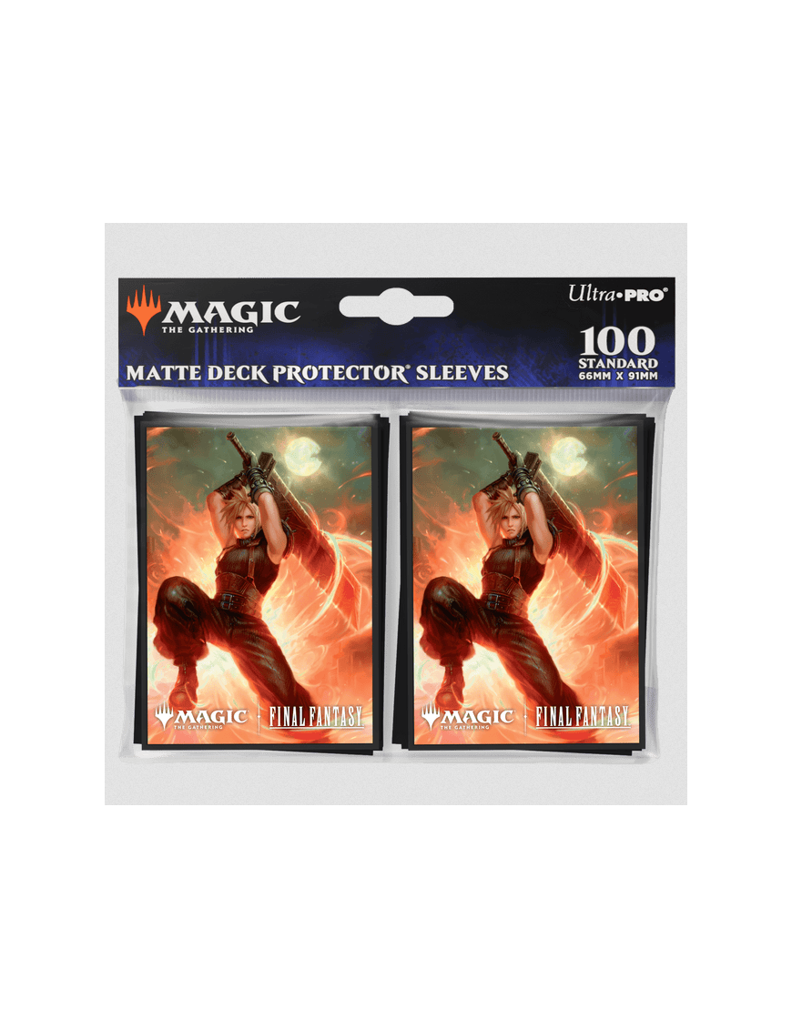 Sleeves Magic x100 Final Fantasy Cloud Ex-SOLDIER UltraPro