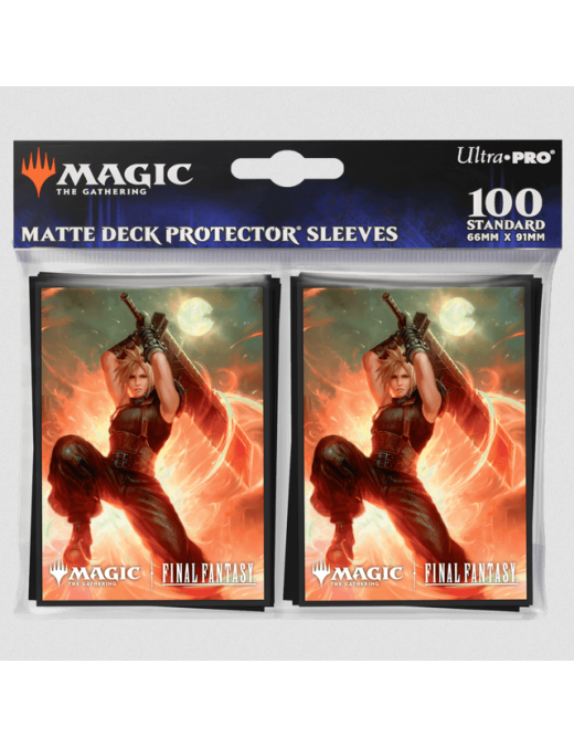 Sleeves Magic x100 Final Fantasy Cloud Ex-SOLDIER UltraPro