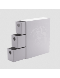 Boite Fortress Card Drawers Dragon Shield Blanc FR Arcane Tinmen