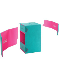 Deck Box Watchtower 100+ XL Teal / PInk Rose Turquoise Gamegenic