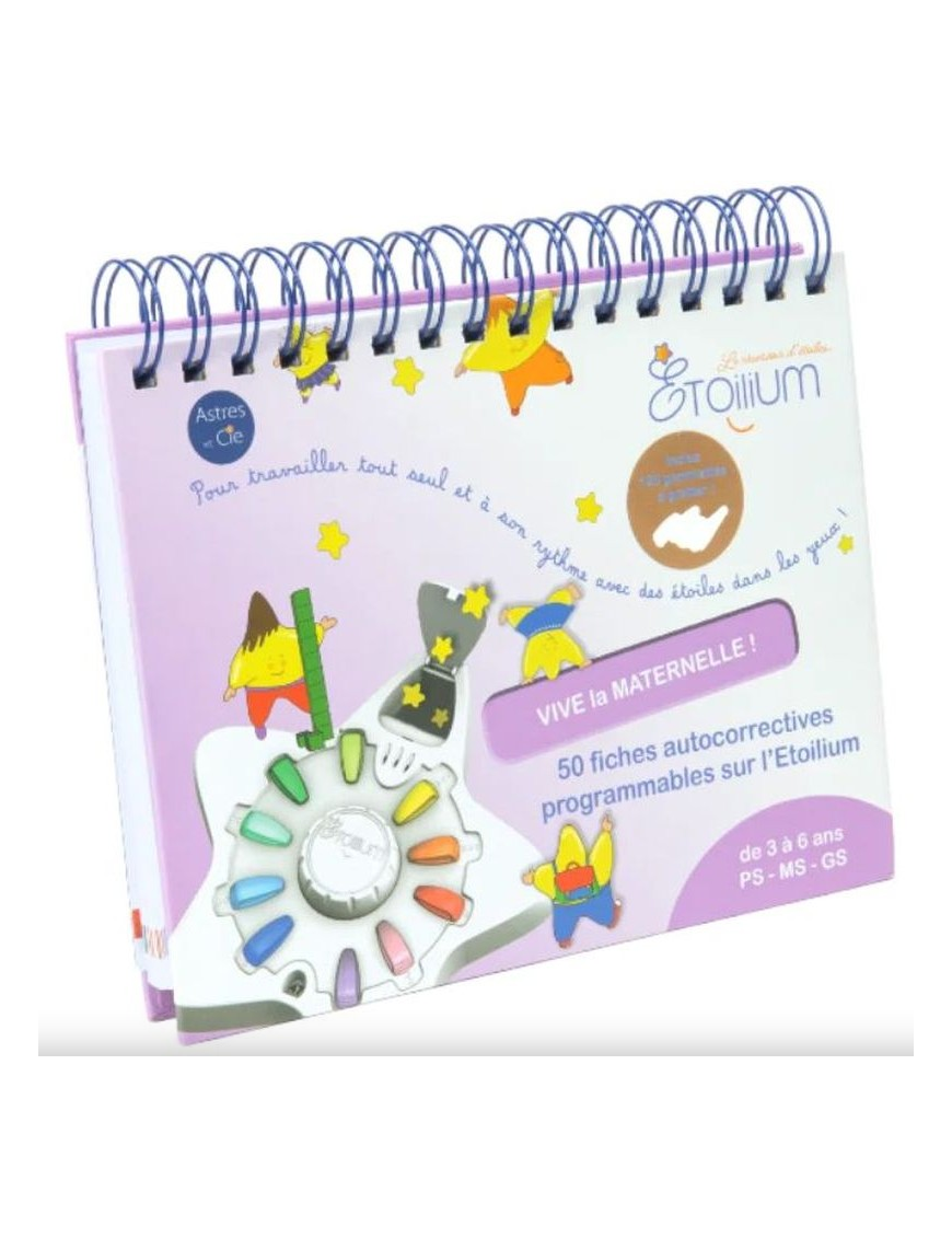 Chevalet Carnet Vive la Maternelle FR Etoilium Astres et CIe