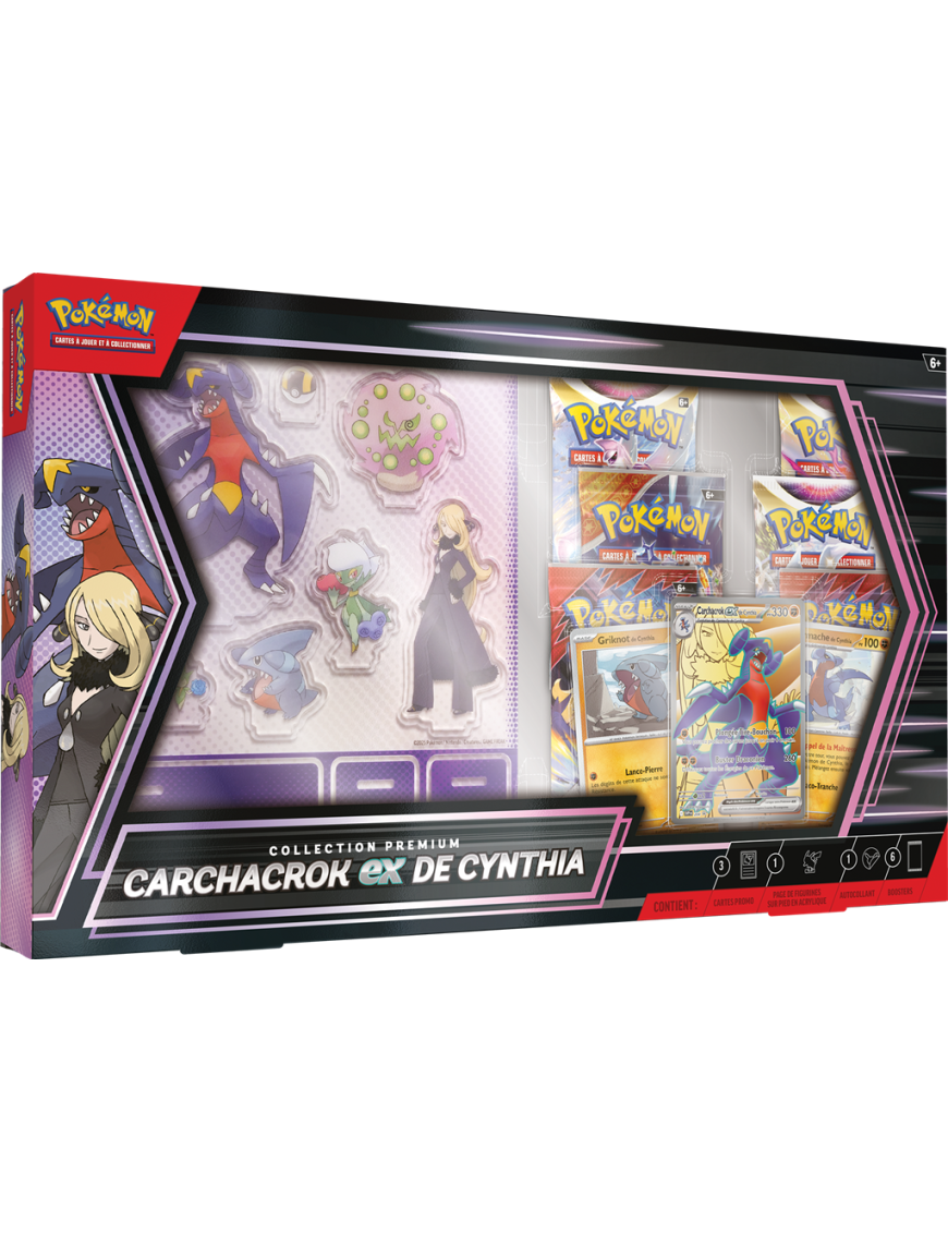Pokemon Écarlate et Violet Coffret Premium Carchacrok-ex FR