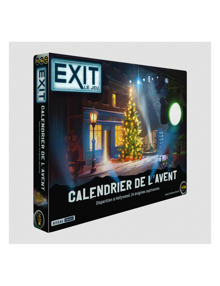 Exit : Calendrier de l'Avent Disparation à Hollywood FR Kosmos Iello
