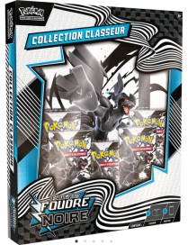 Pokemon Foudre Noire : Écarlate et Violet Pack 5 Boosters et Portfolio FR