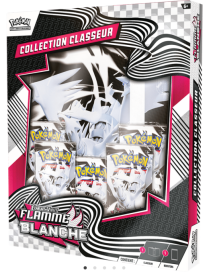 Pokemon Flamme Blanche : Écarlate et Violet Pack 5 Boosters et Portfolio FR