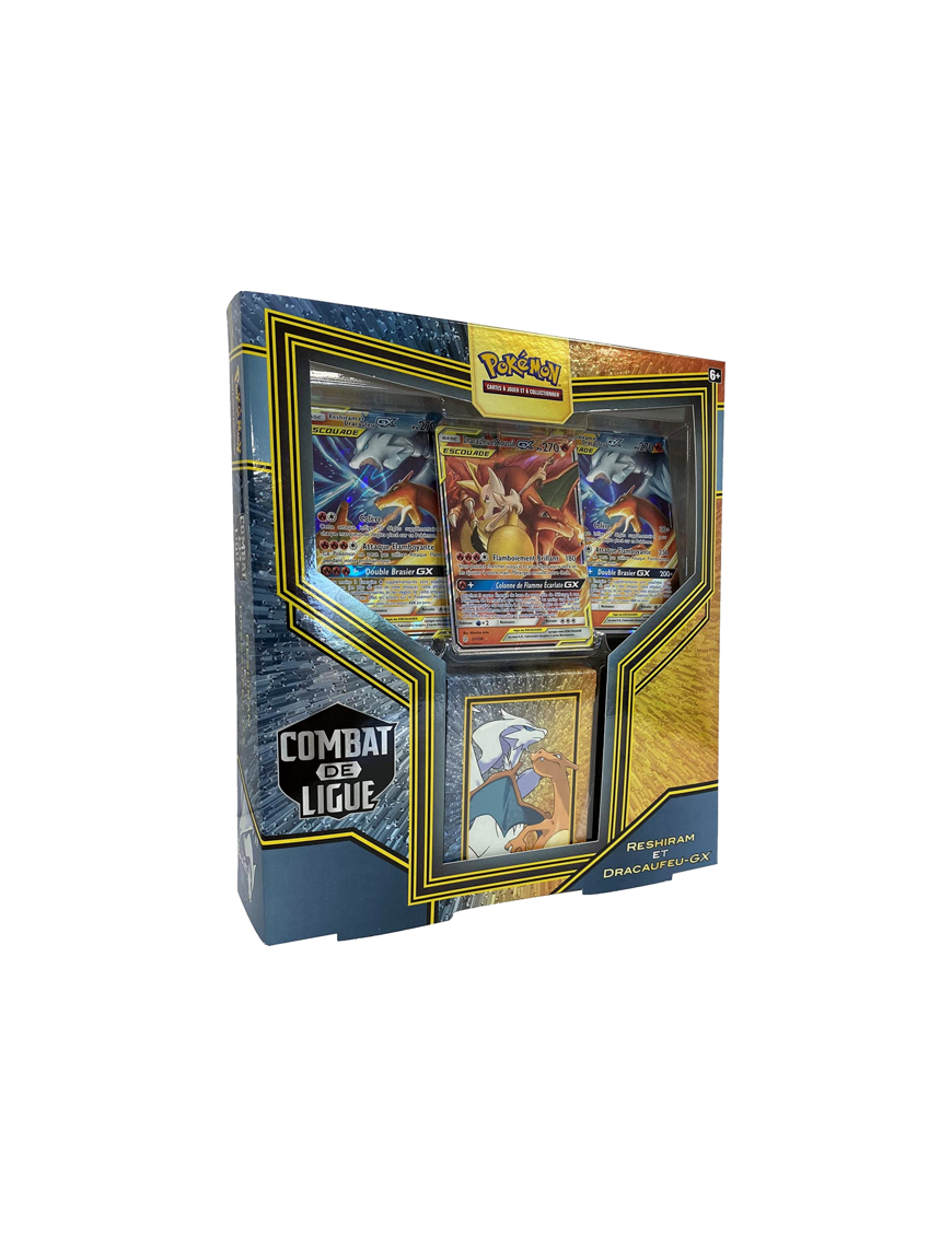 Pokemon Deck Combat de Ligue Reshiram et Dracaufeu - GX FR