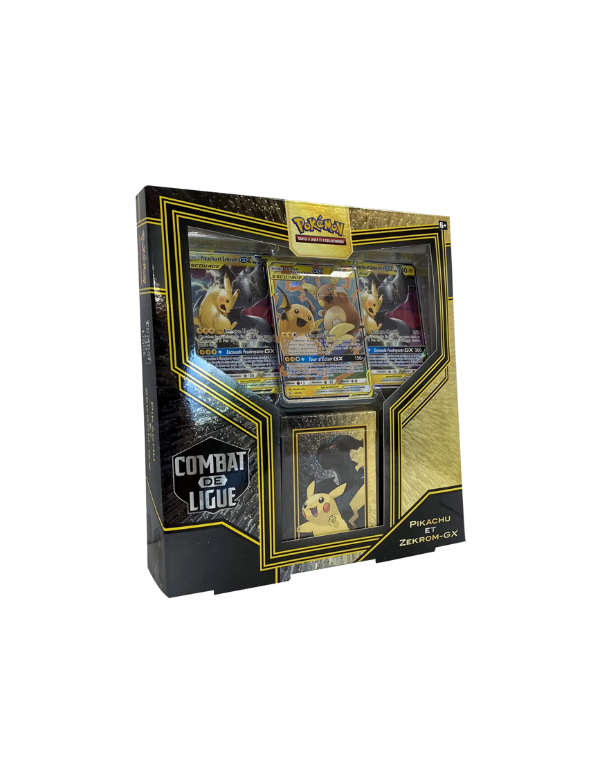 Pokemon Deck Combat de Ligue Pikachu et Zekrom - GX FR