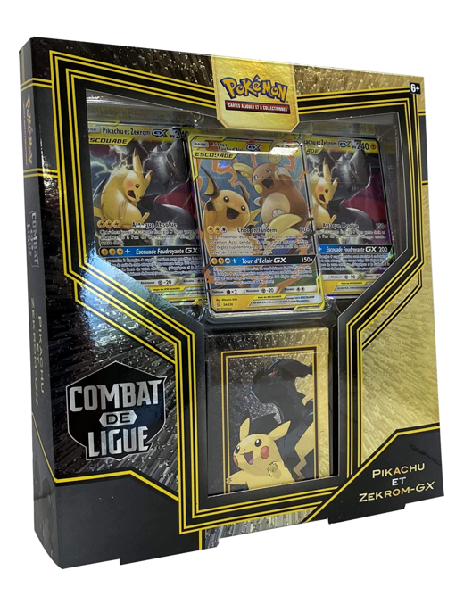 Pokemon Deck Combat de Ligue Pikachu et Zekrom - GX FR