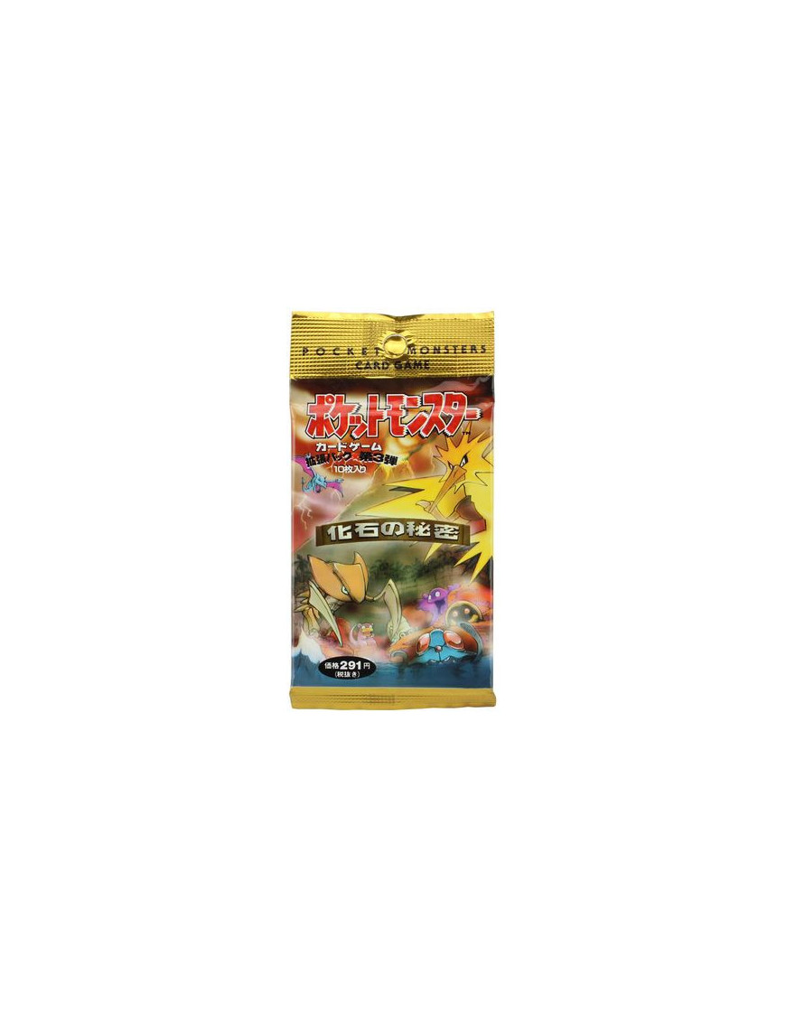 Pokemon Booster Fossils Japonais