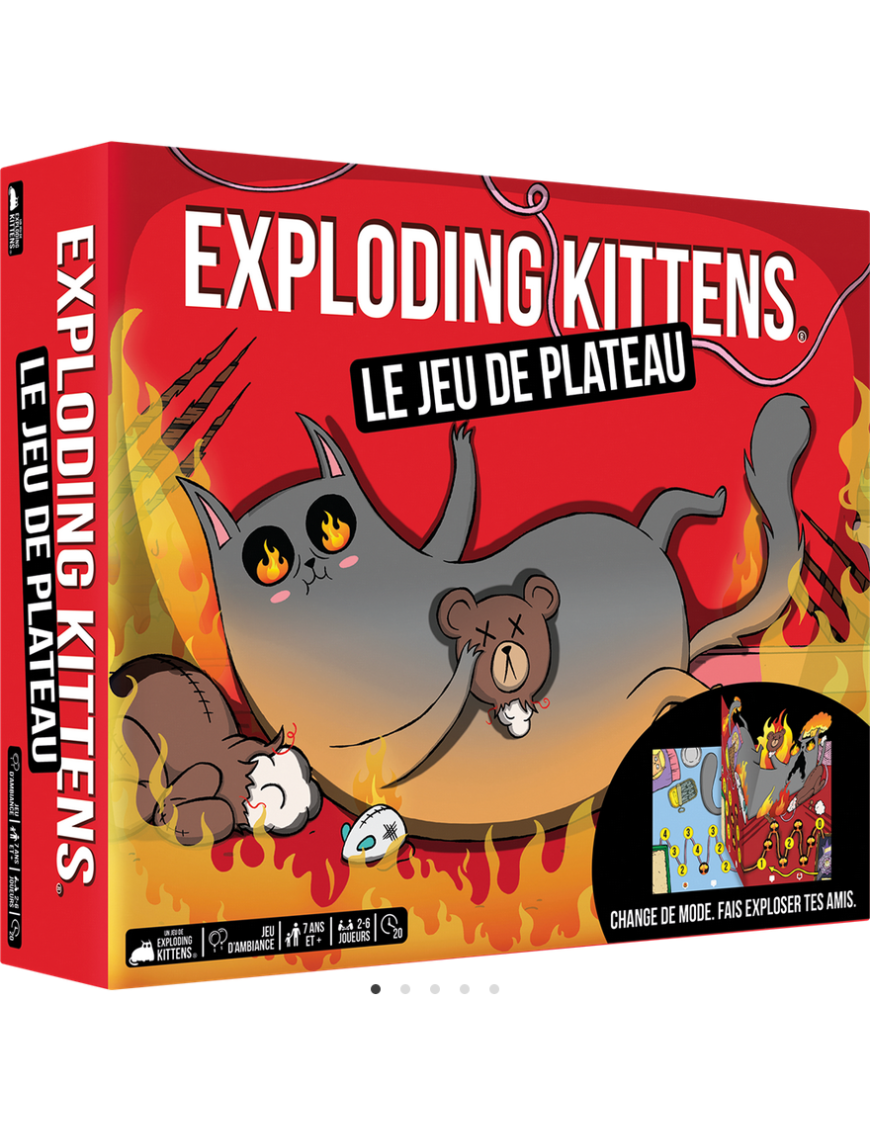 Exploding Kittens : le jeu de plateau FR Exploding Kittens