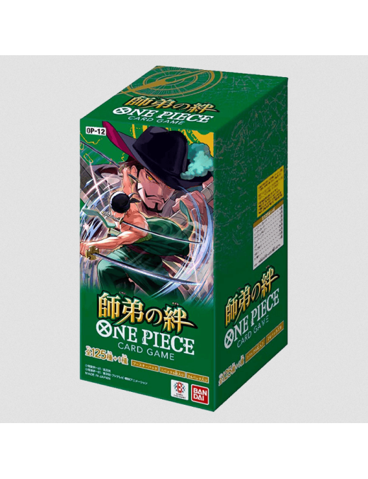 One Piece L'héritage du maître OP-12 Boite de 24 Boosters de 6 cartes Japonais Bandai Display OP12