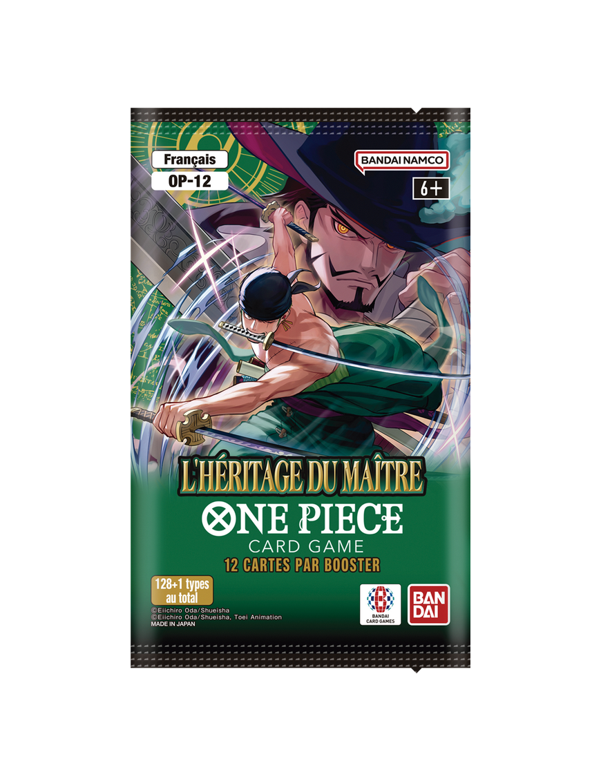 One Piece L'héritage du maître OP-12 Booster FR Bandai OP12