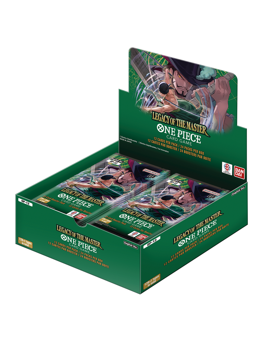 One Piece Legacy of the master OP-12 Boite de 24 Boosters Anglais Bandai Display OP12