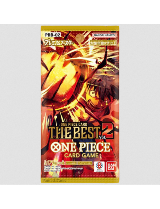 One Piece The Best PRB-02 Boosters de 10 cartes Japonais Bandai PRB02