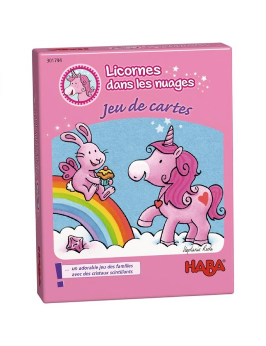 Licornes dans les Nuages le Jeu de Cartes FR haba