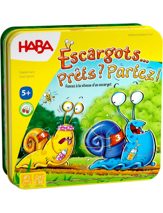 Escargots ... prêts ? Partez ! FR haba
