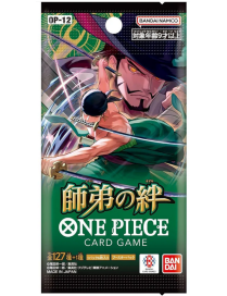 One Piece L'héritage du maître OP-12 Boosters de 6 cartes Japonais Bandai OP12
