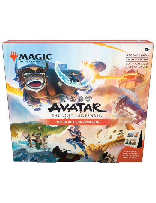 Magic Avatar, le dernier maître de l'air Scene Box The black Sun Invasion Anglais MTG the Last Airbender