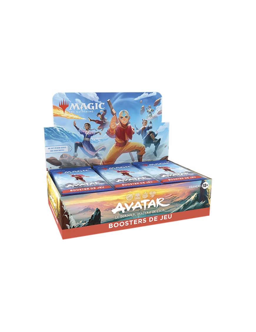 Magic Avatar, le dernier maître de l'air Boite de 30 Boosters de Jeu Display FR MTG