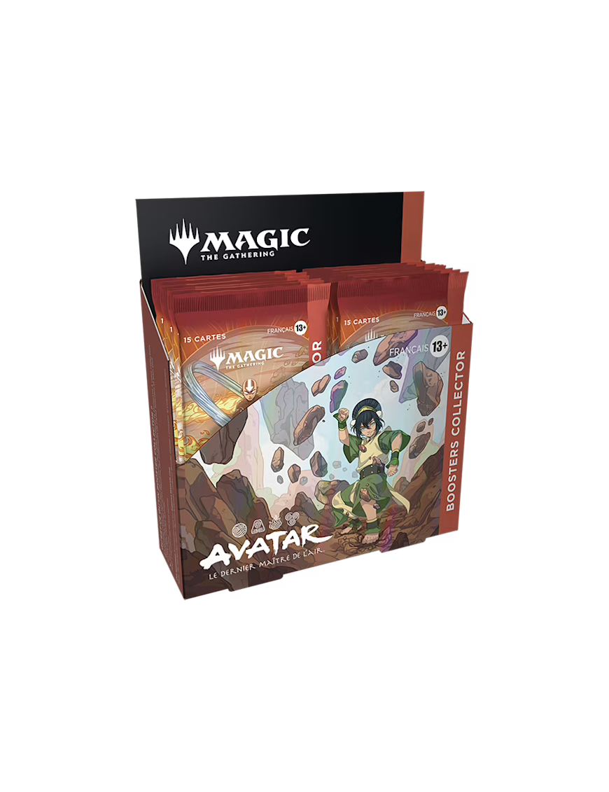 Magic Avatar, le dernier maître de l'air Boite de 12 Boosters Collector Display FR MTG