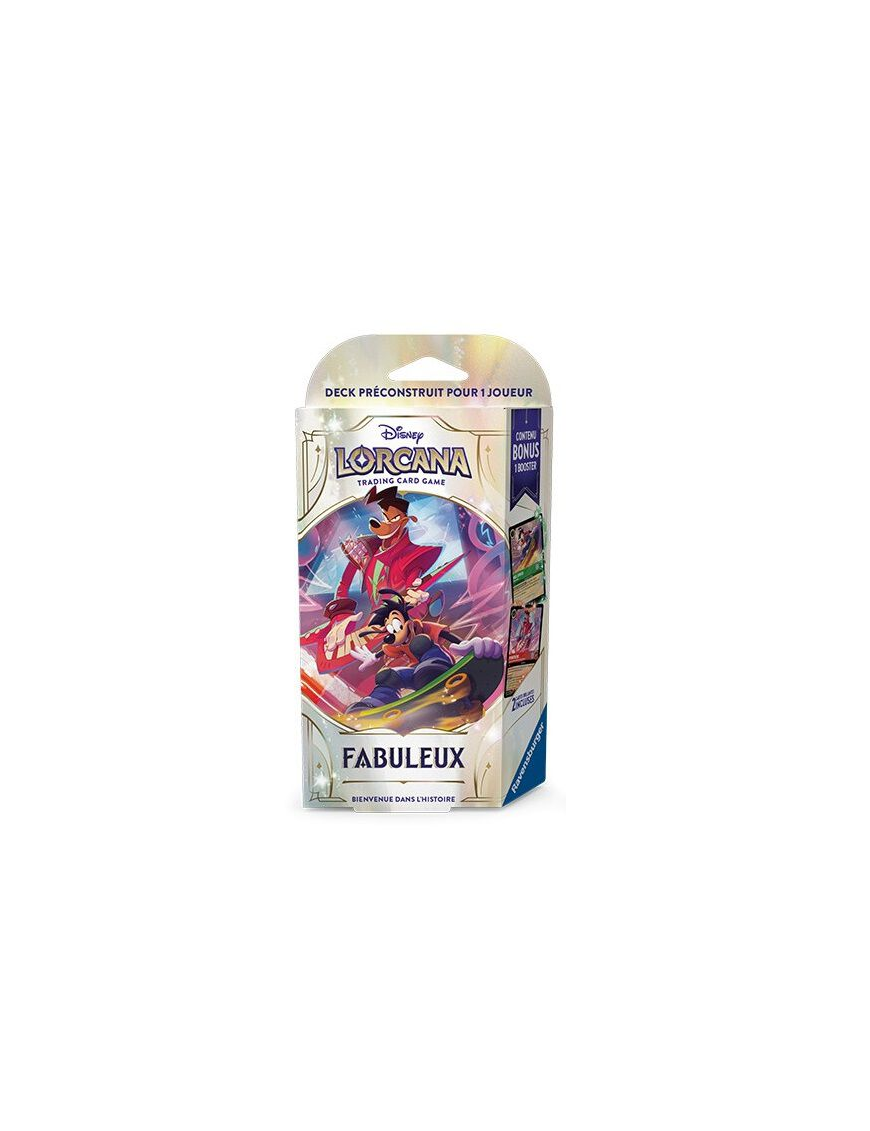 Lorcana Disney Fabuleux Deck de démarrage Powerline Et Max FR Chapitre 9