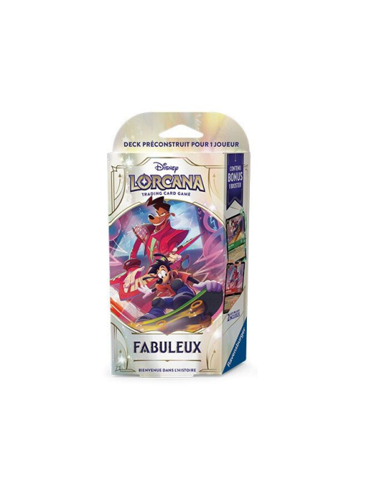Lorcana Disney Fabuleux Deck de démarrage Powerline Et Max FR Chapitre 9