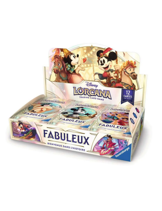 Lorcana Disney Fabuleux Boite de 24 Boosters FR Chapitre 9 Display