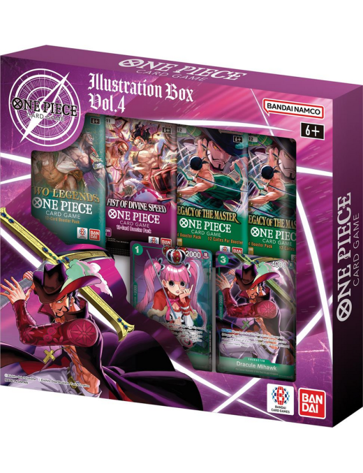 One Piece illustrations Box 4 Anglais Bandai
