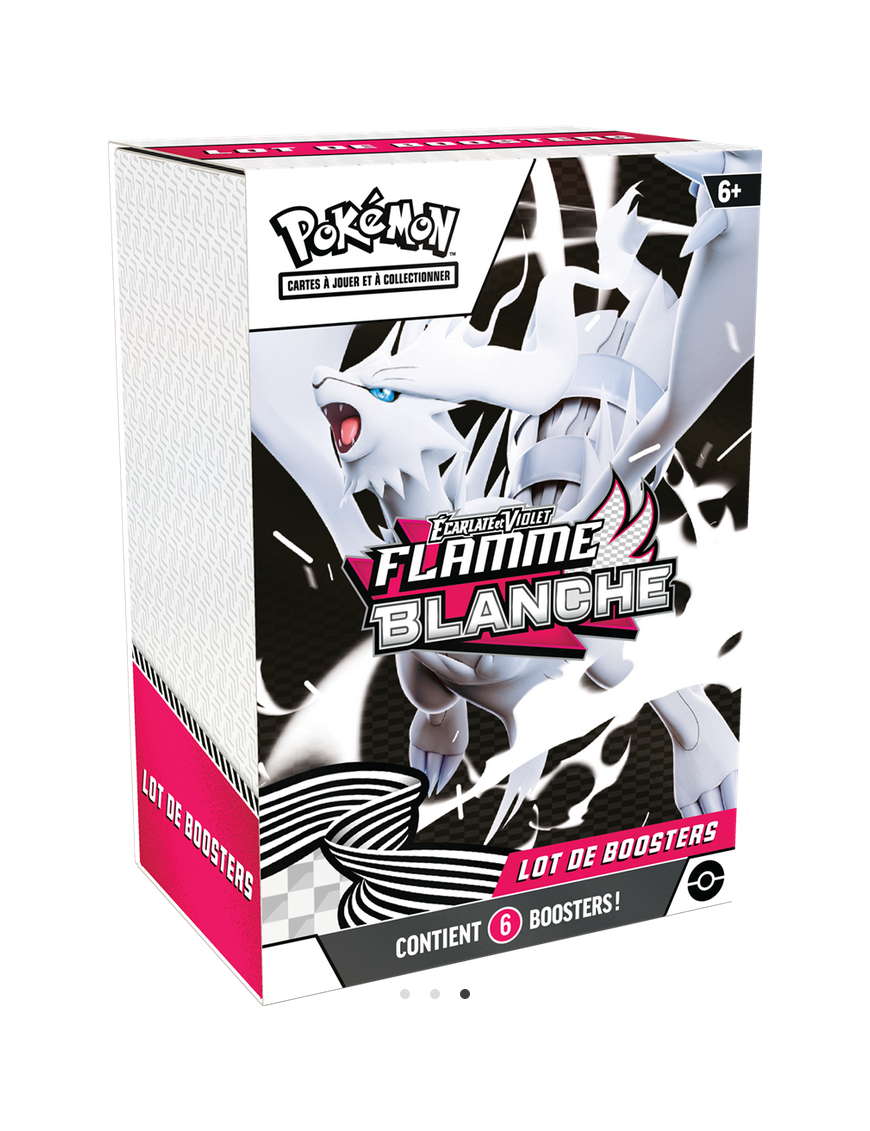 Pokemon Flamme Blanche Bundle de 6 boosters FR Pokemon Compagny