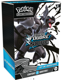 Pokemon Foudre Noire Bundle de 6 boosters FR Pokemon Compagny