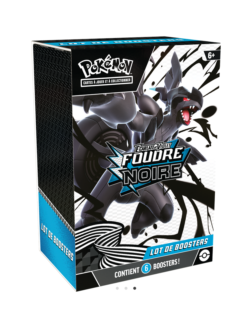Pokemon Foudre Noire Bundle de 6 boosters FR Pokemon Compagny