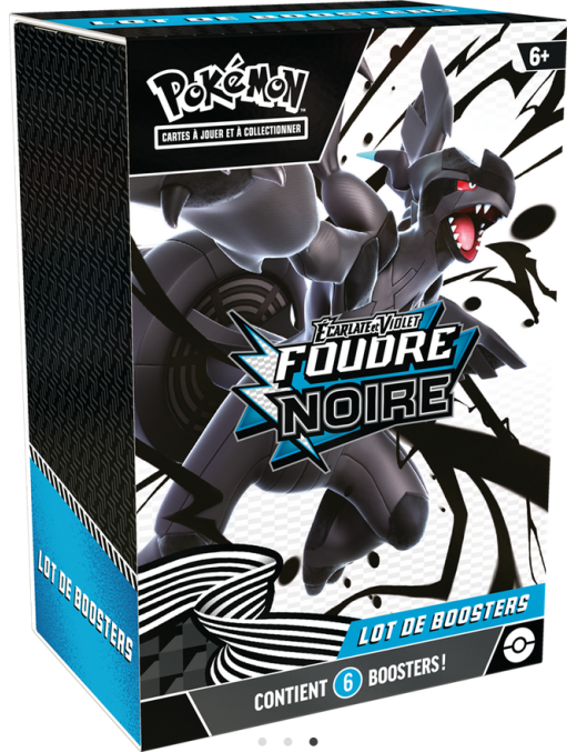 Pokemon Foudre Noire Bundle de 6 boosters FR Pokemon Compagny