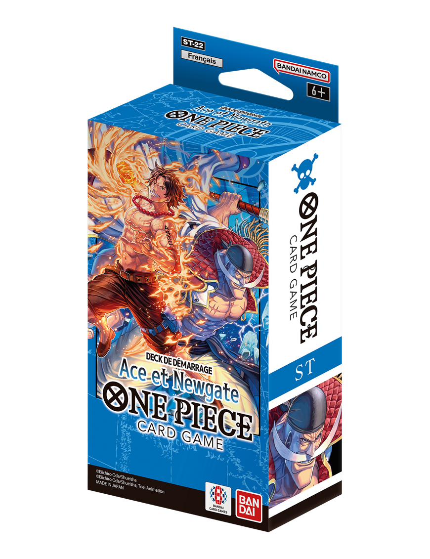 One Piece Deck de démarrage ST22 Ace et Newgate Francais
