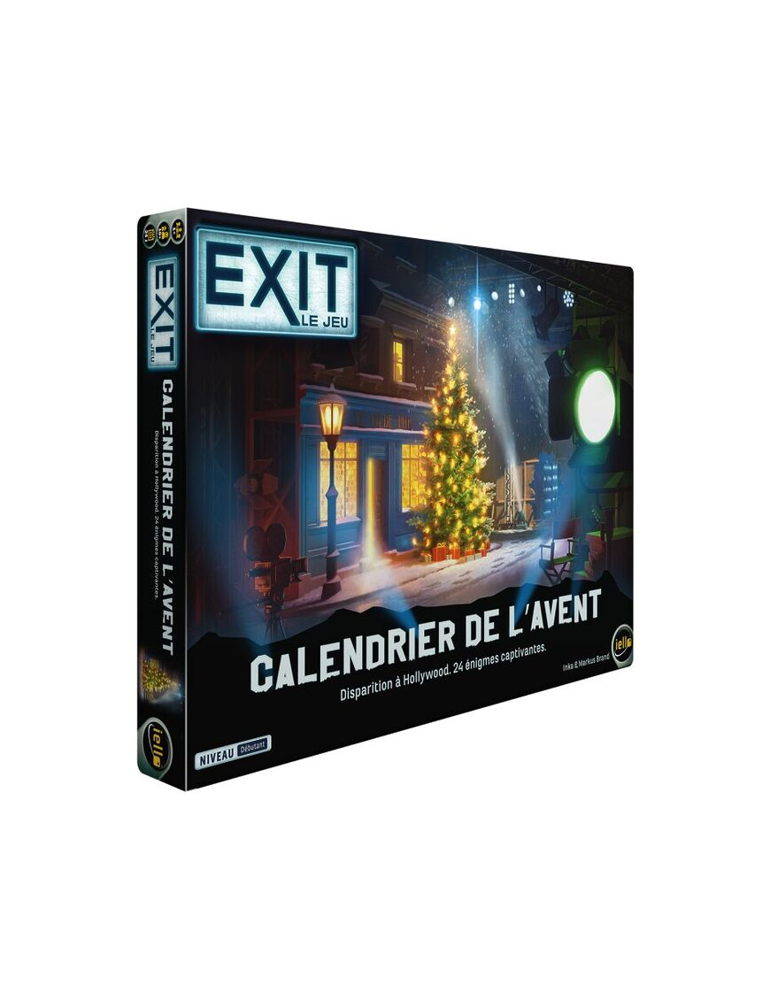 Exit : Calendrier de l'Avent Disparation à Hollywood FR Kosmos Iello
