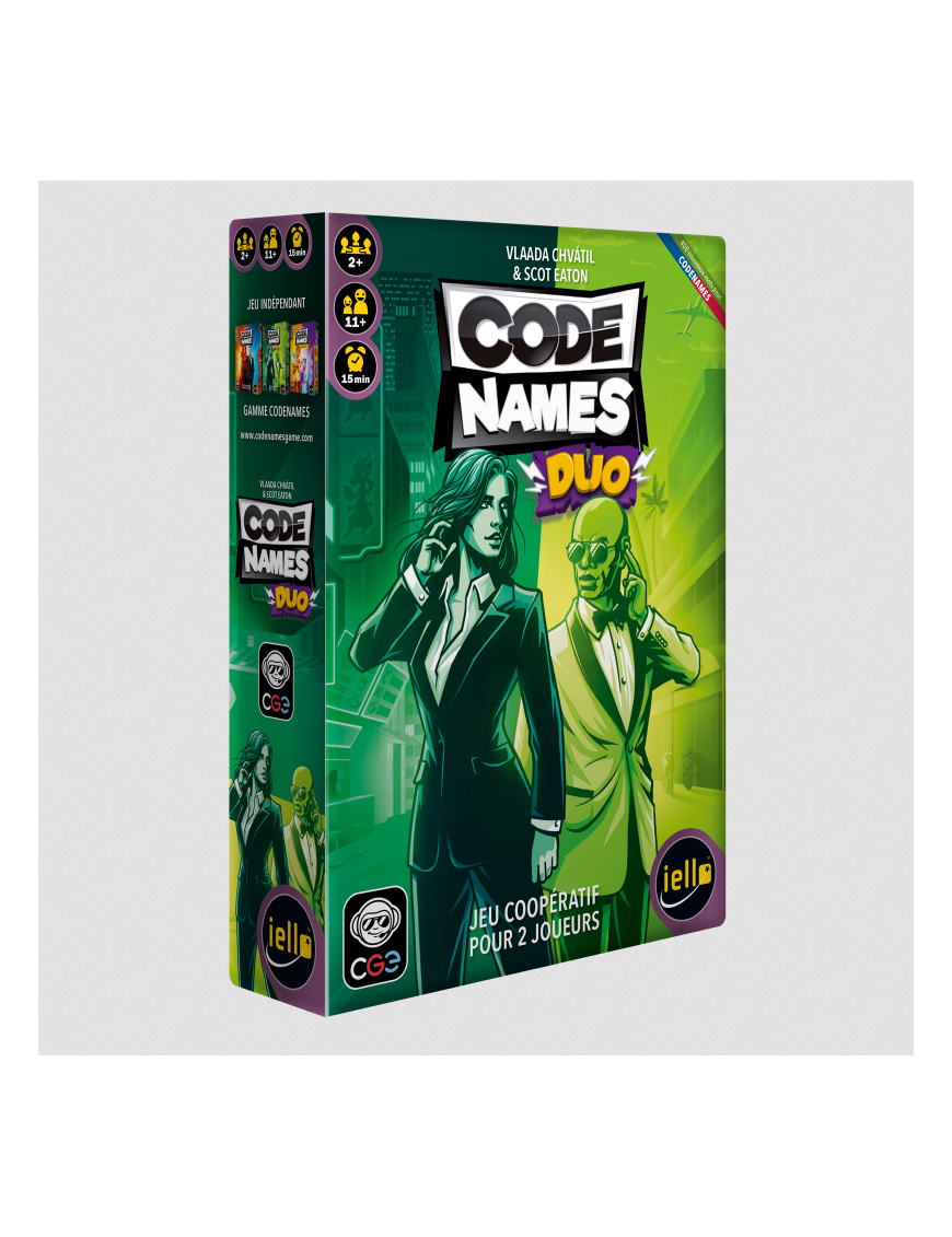 Codenames Duo (Nouvelle Edition) 2025 FR Jeu de Societe Iello