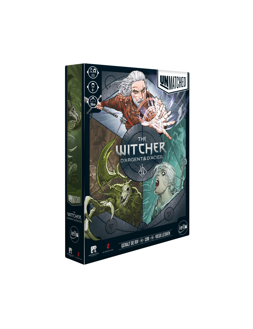 Unmatched :  The Witcher: D'Argent et d'Acier FR Iello