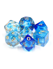 Lot de 7 dés Under the sea Cristal FR Epic Forge
