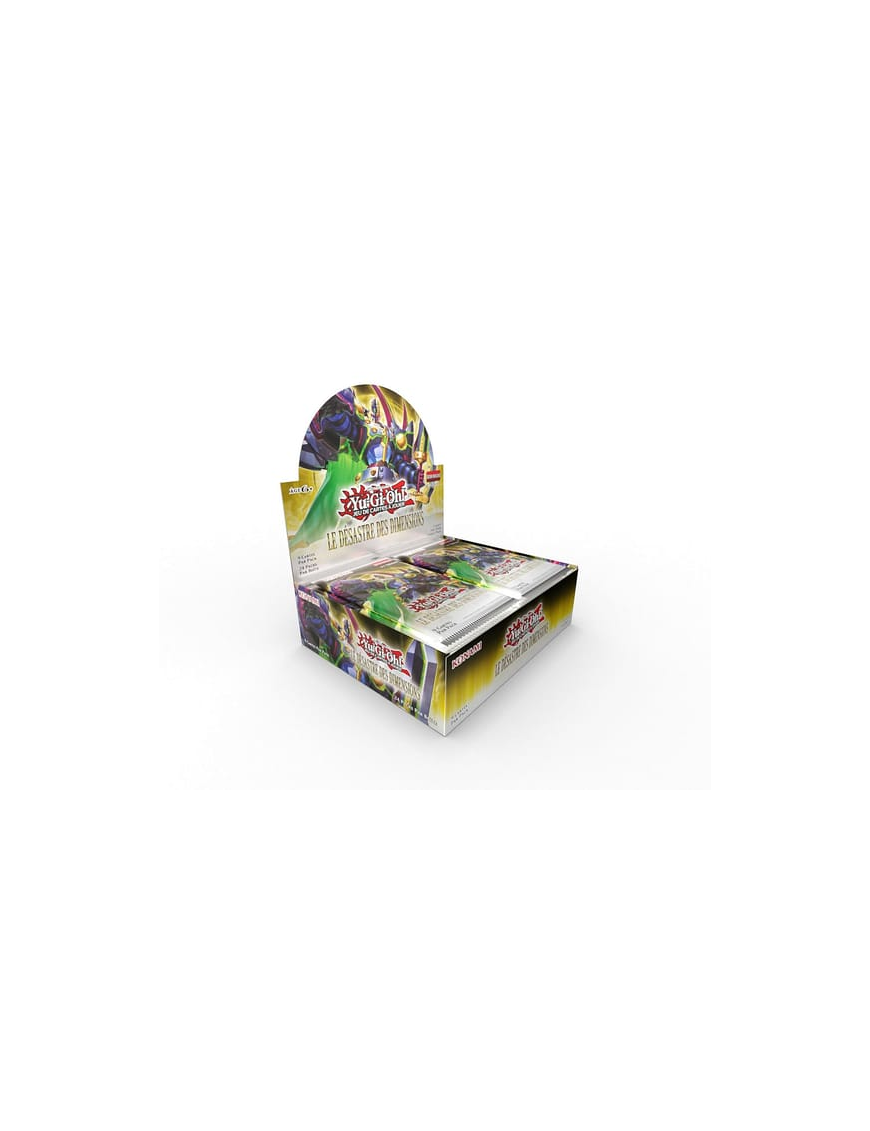 YuGiOh Boite de 24 Boosters Le Désastre des Dimensions Display FR Konami