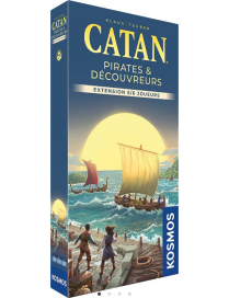 Catan Extension : Pirates et découvreurs 5-6 joueurs Francais Nouvelle edition Kosmos