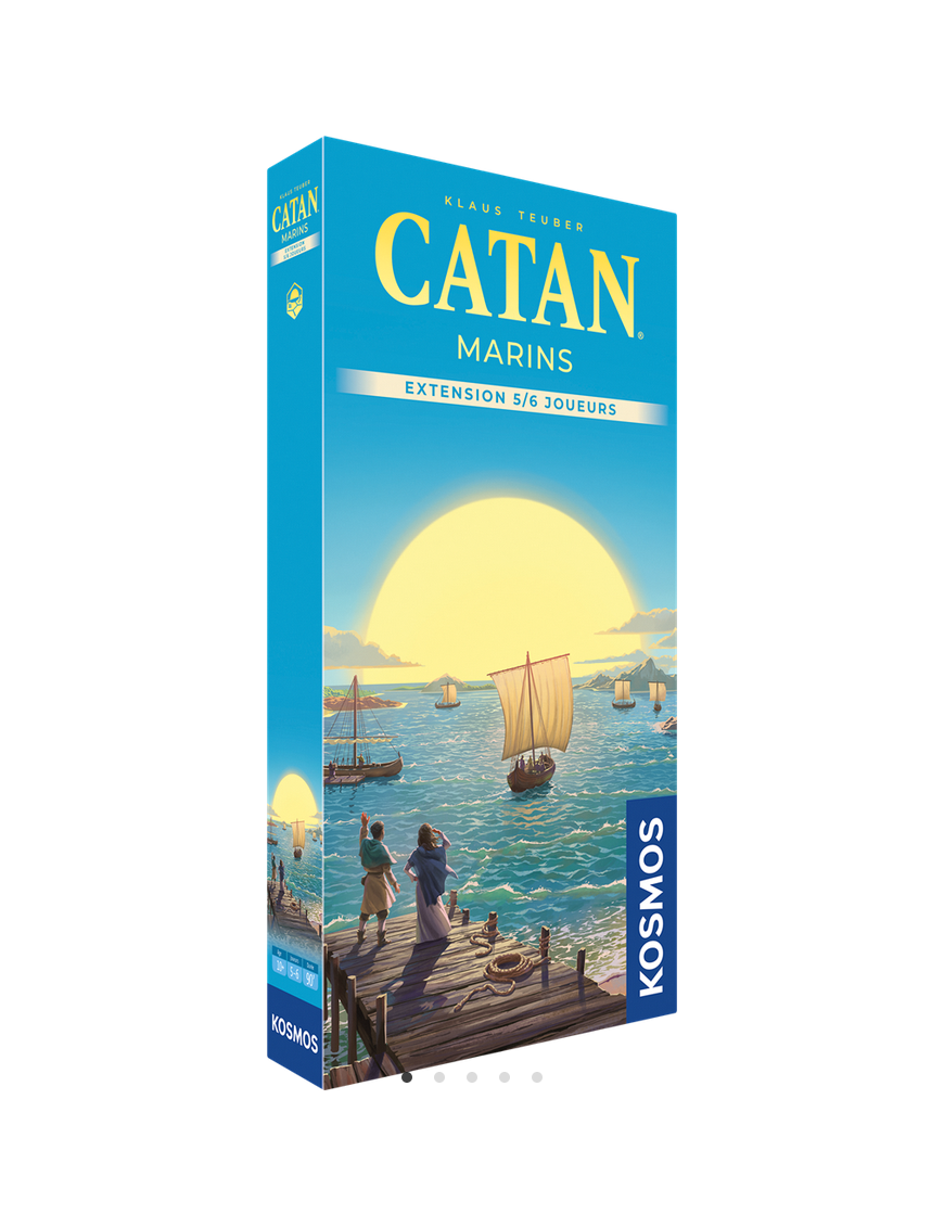 Catan Extension : Marins 5-6 joueurs Francais Nouvelle edition Kosmos