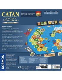 Catan Extension : Pirates et découvreurs Francais Nouvelle edition Kosmos
