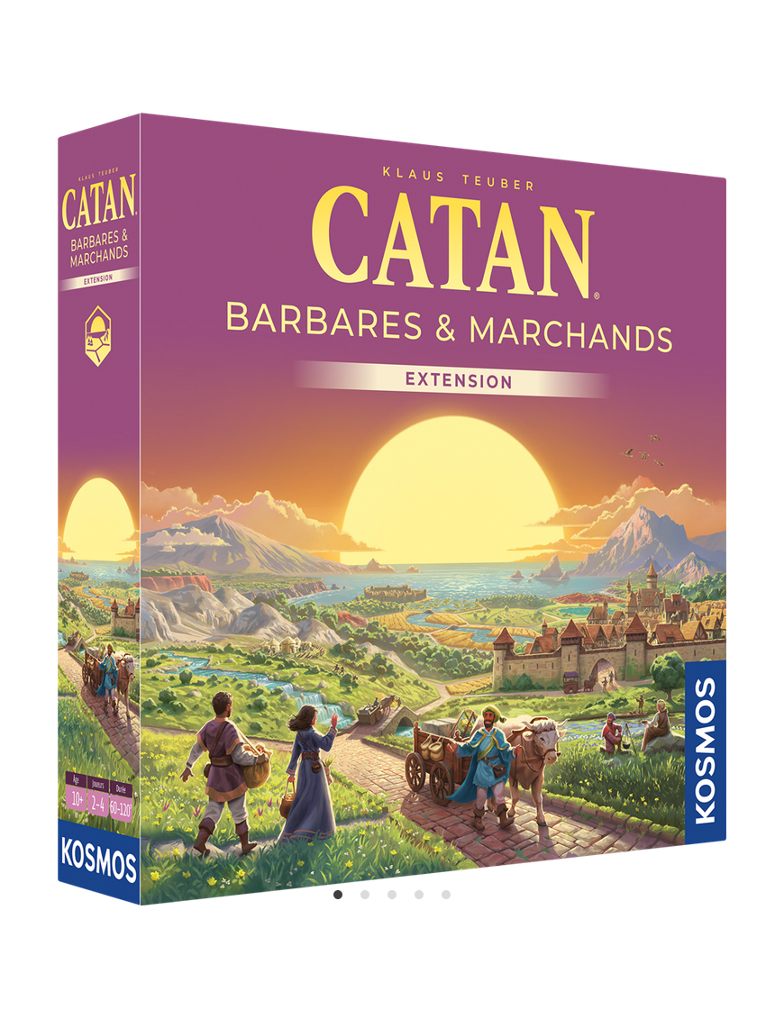 Catan Extension : Barbares et marchands Francais Nouvelle edition Kosmos