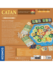 Catan Extension : Villes et chevaliers Francais Nouvelle edition Kosmos